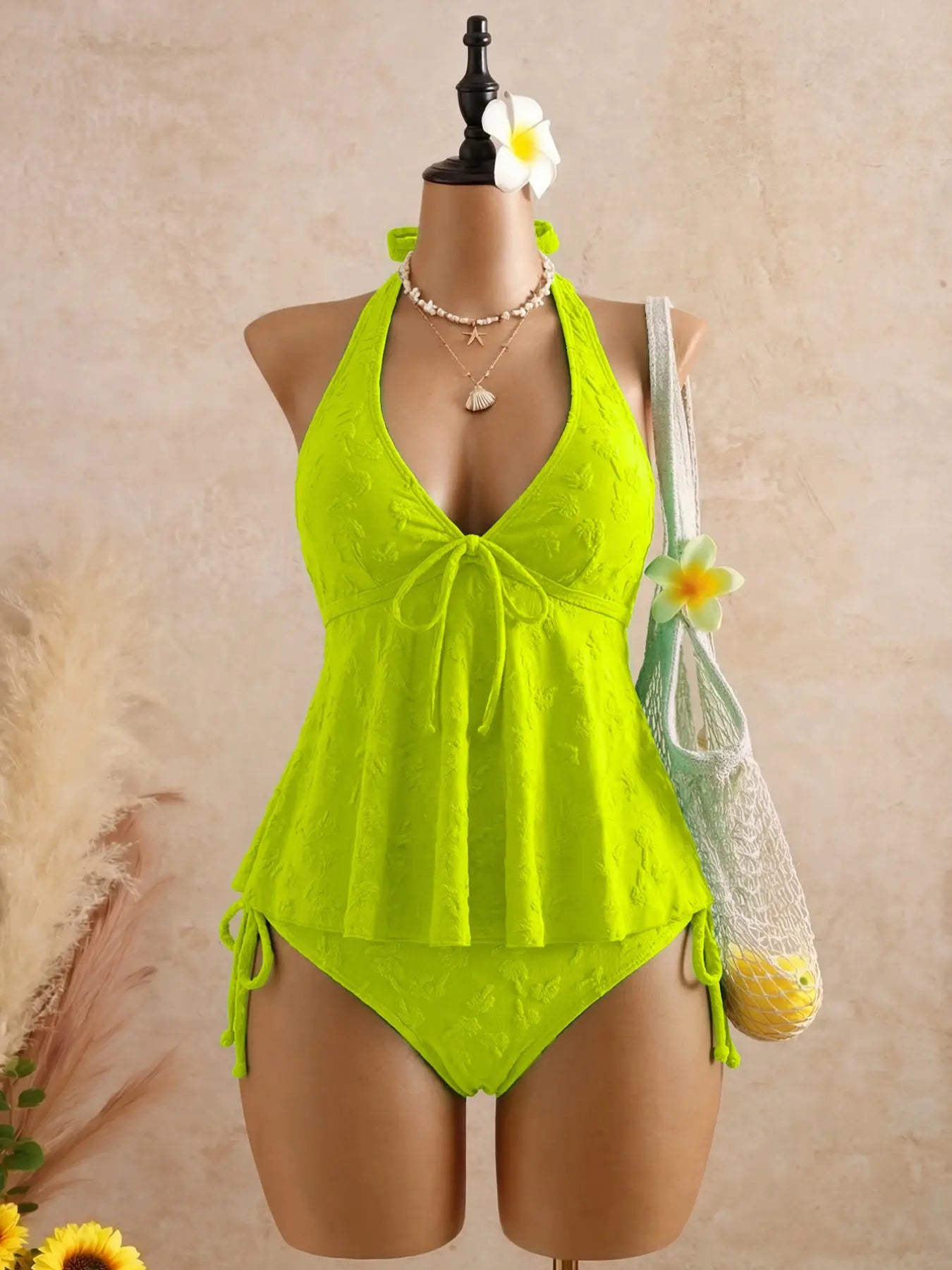 Flattering Tankini Set for Women – Comfortable & Stylish Two-Piece Swimwear