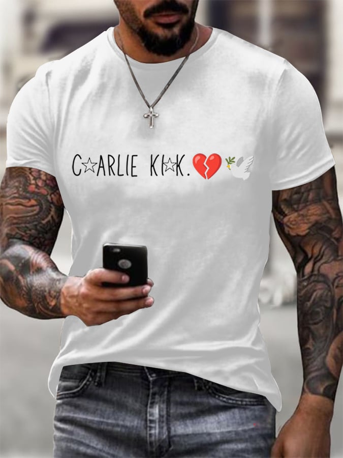 Men's Commemorative Printed T-Shirt