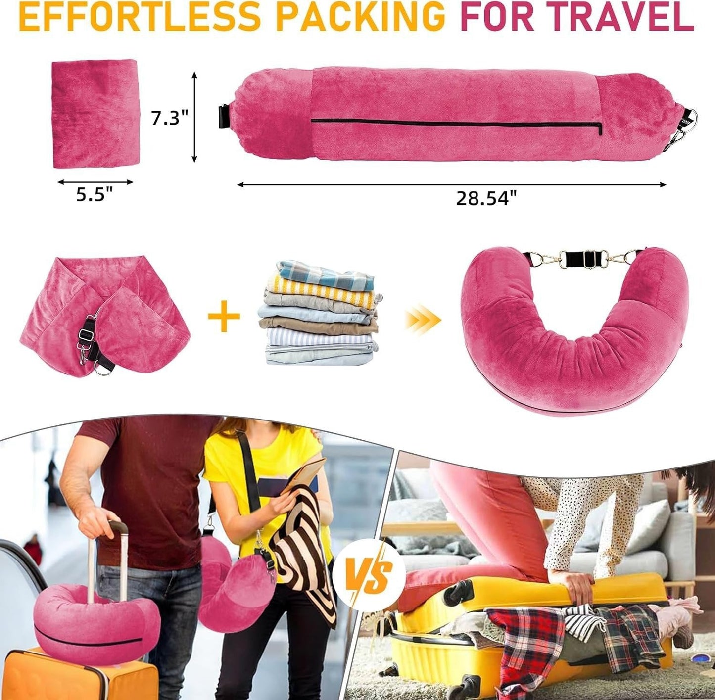šFlash Saleā” 50K+ SOLD! Almost Goneš„Stuffable Travel Neck Pillow