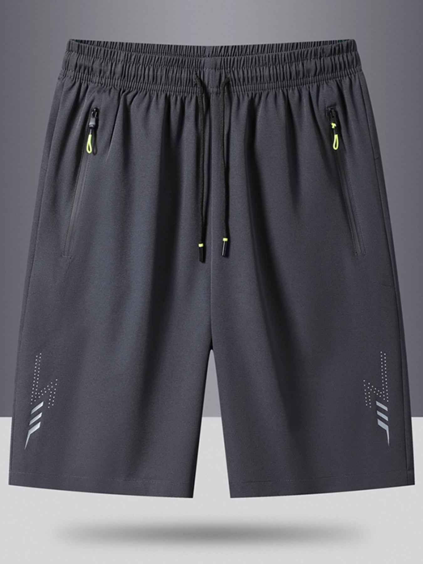 Men’s Lightweight Athletic Shorts with Drawstring & Pockets