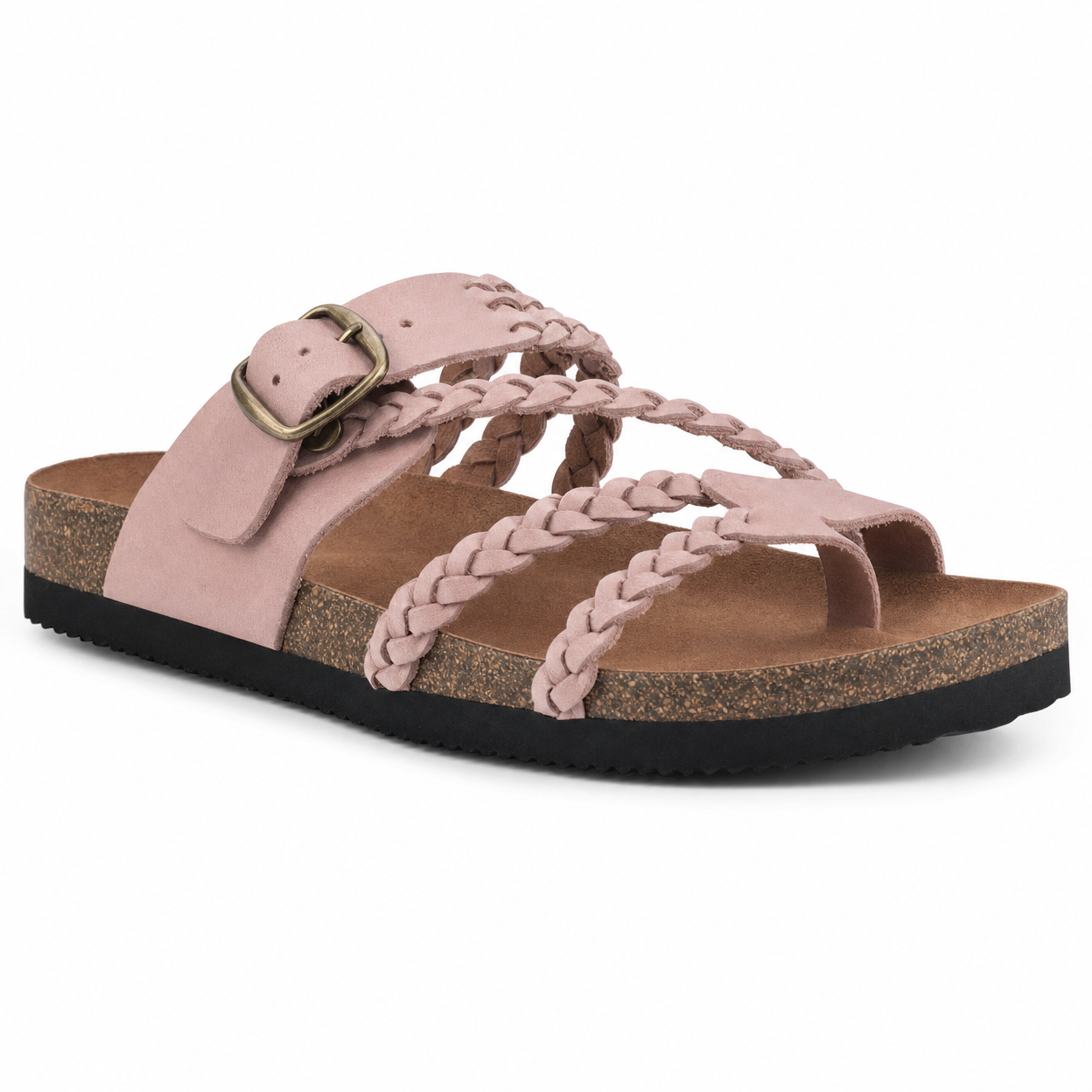 Hayleigh Braided Cork Sandals – Your Feet Called. They Want These.