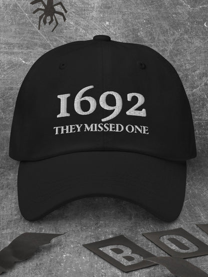 Unisex Halloween 1692 They Missed One Printed Hat