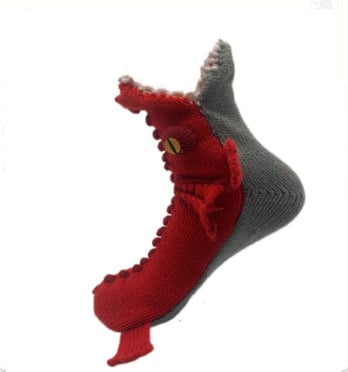 🌲Early Christmas Sale 49%🔥- 3D Knit Crocodile Socks