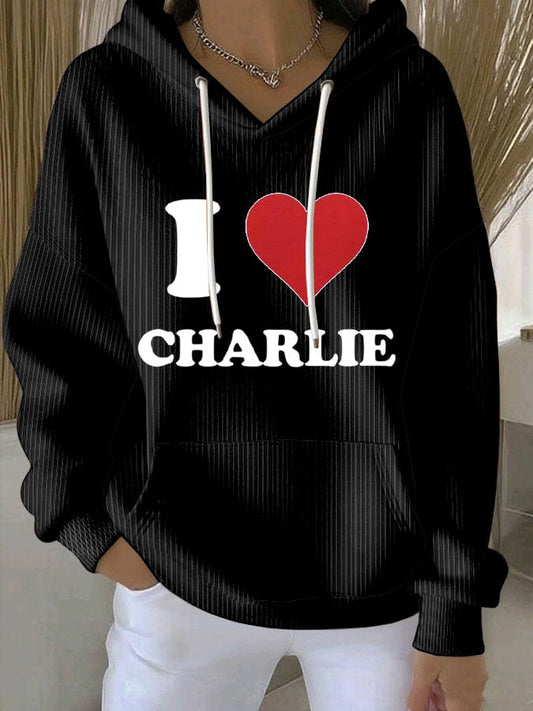 Women's Patriot Print Casual Sweatshirt