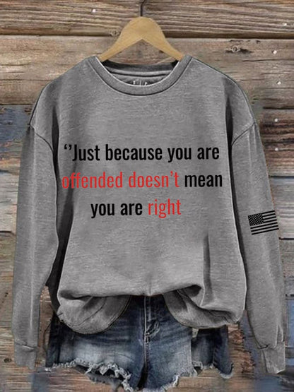 Women's Hot Casual Printed Sweatshirt
