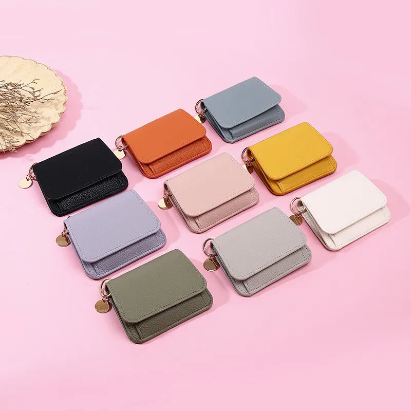 RFID Blocking Leather Wallet with Card Holder & Coin Pocket