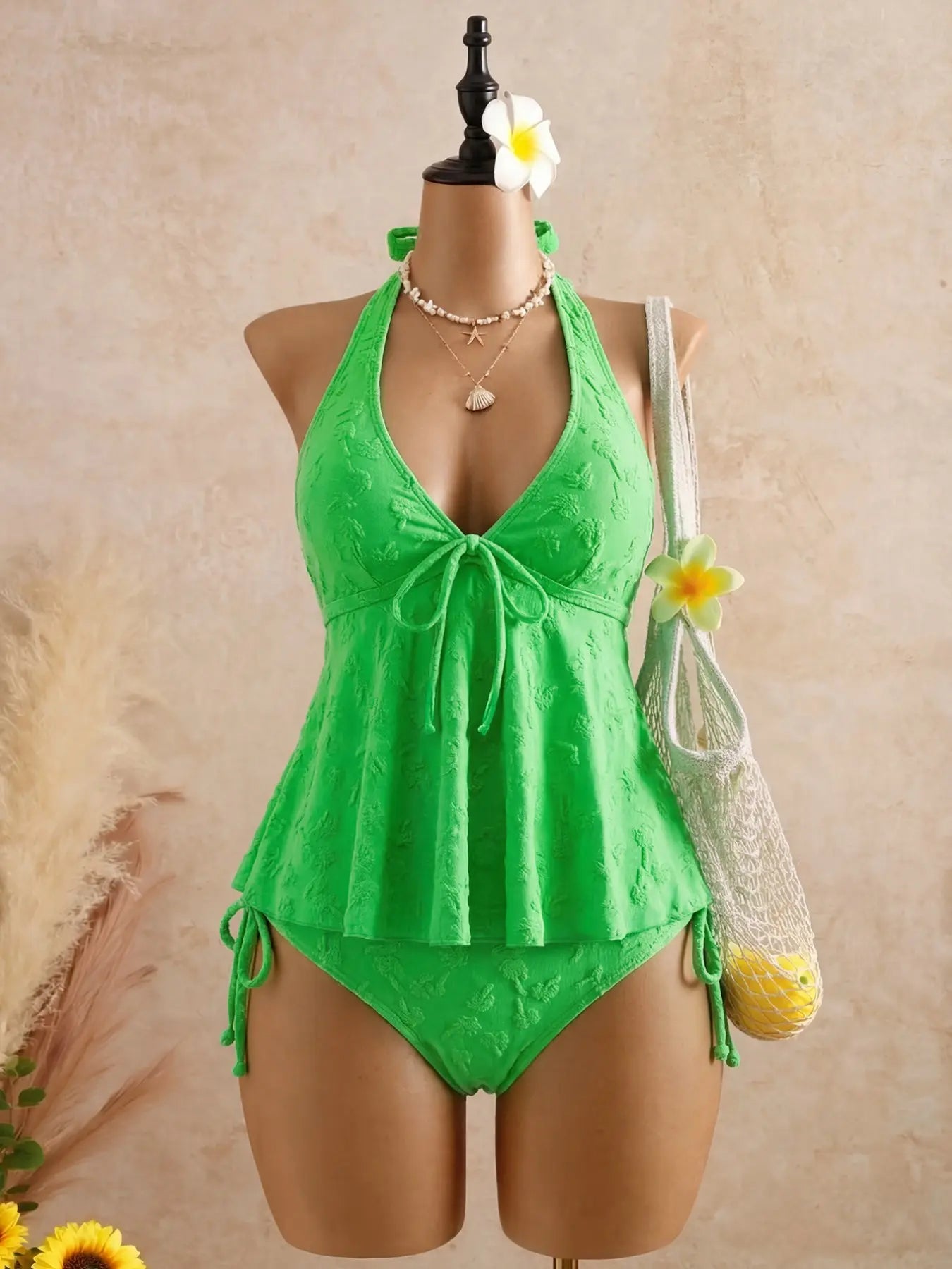 Flattering Tankini Set for Women – Comfortable & Stylish Two-Piece Swimwear