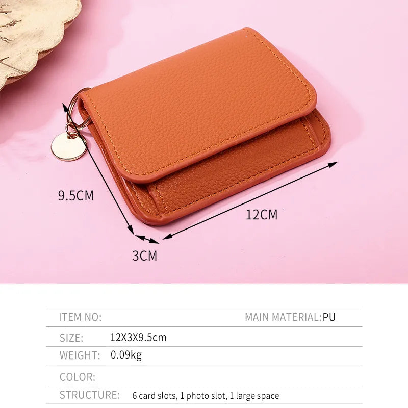 RFID Blocking Leather Wallet with Card Holder & Coin Pocket