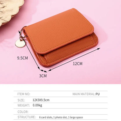 RFID Blocking Leather Wallet with Card Holder & Coin Pocket