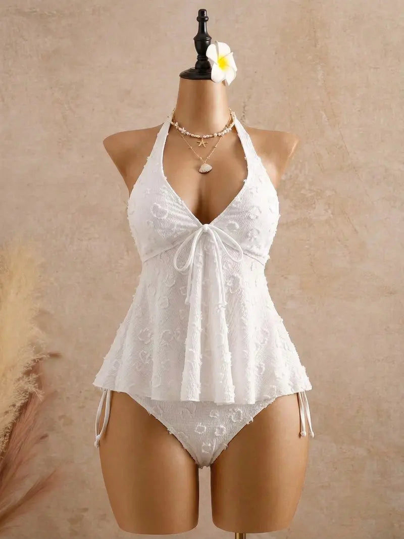 Flattering Tankini Set for Women – Comfortable & Stylish Two-Piece Swimwear