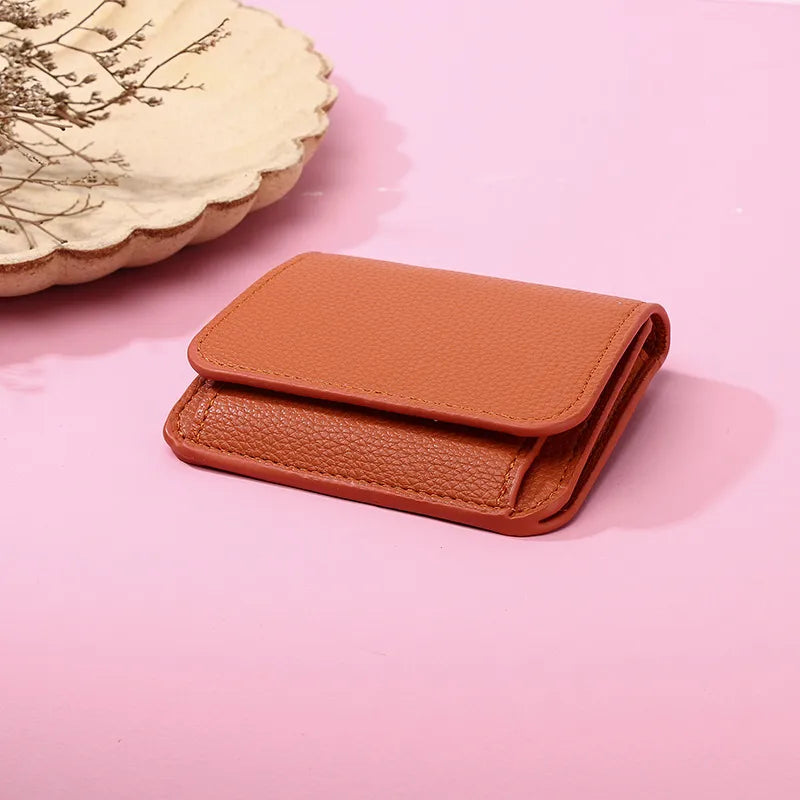 RFID Blocking Leather Wallet with Card Holder & Coin Pocket