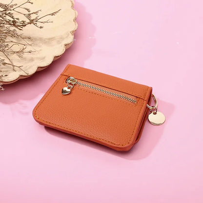 RFID Blocking Leather Wallet with Card Holder & Coin Pocket