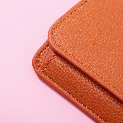 RFID Blocking Leather Wallet with Card Holder & Coin Pocket