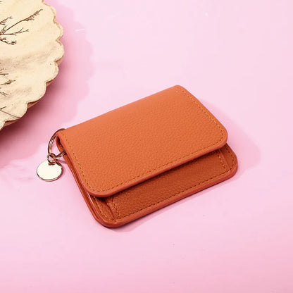 RFID Blocking Leather Wallet with Card Holder & Coin Pocket