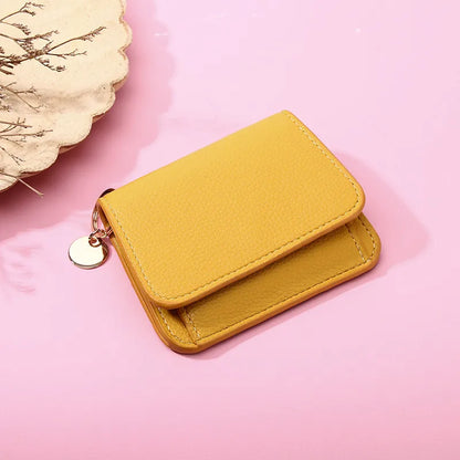 RFID Blocking Leather Wallet with Card Holder & Coin Pocket