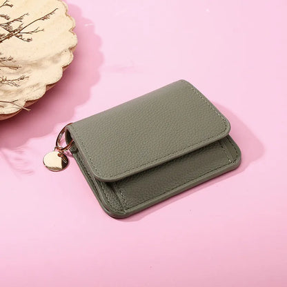 RFID Blocking Leather Wallet with Card Holder & Coin Pocket