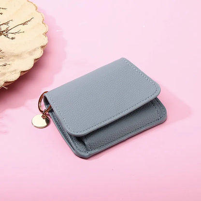 RFID Blocking Leather Wallet with Card Holder & Coin Pocket