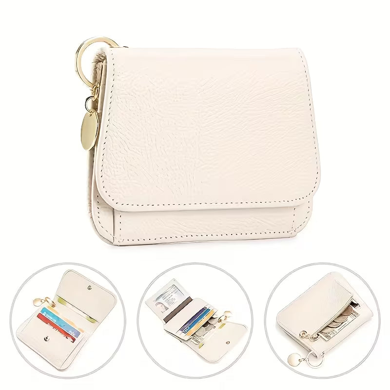 RFID Blocking Leather Wallet with Card Holder & Coin Pocket
