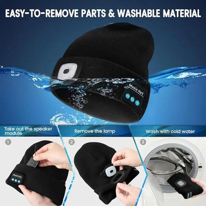 🎄LED Bluetooth Beanie