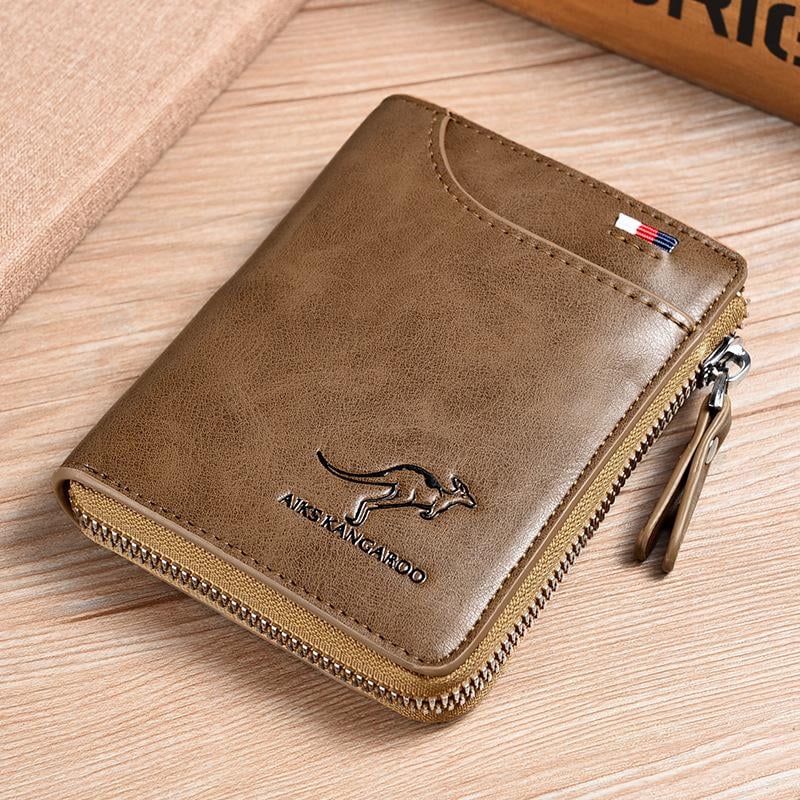 Last Day 49% OFF Men Wallet Zipper  Purse ( RFID PROTECTED )