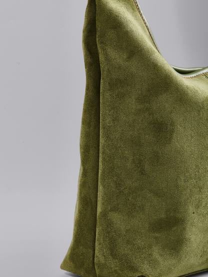 Suede Daily Leather Tote