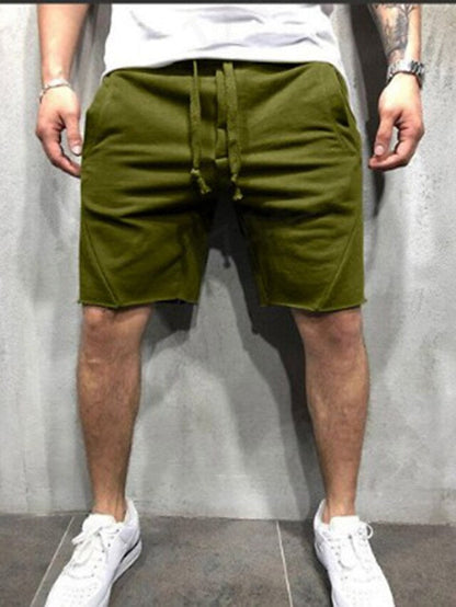 KangooSport™ Loose Plain Elastic Waist Shorts