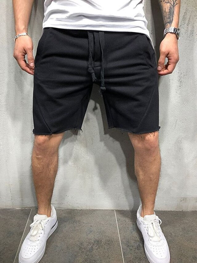 KangooSport™ Loose Plain Elastic Waist Shorts