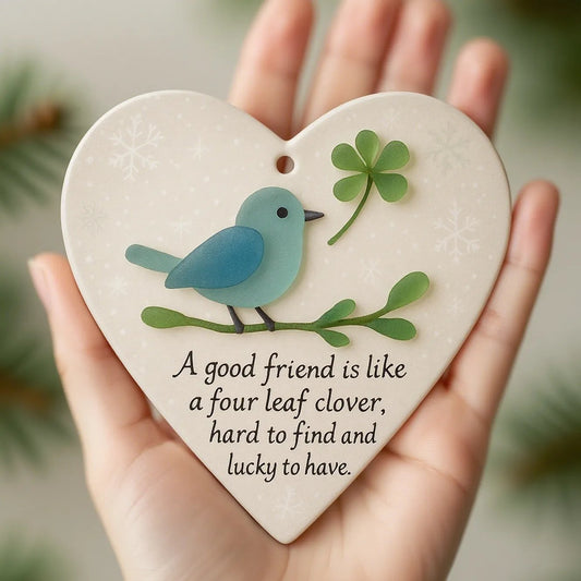 🔥Last Day 50% OFF - 🐦️Heart-Shaped Friendship Ornament