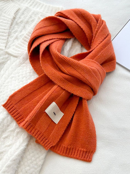 Autumn And Winter Warm Solid Color Scarf