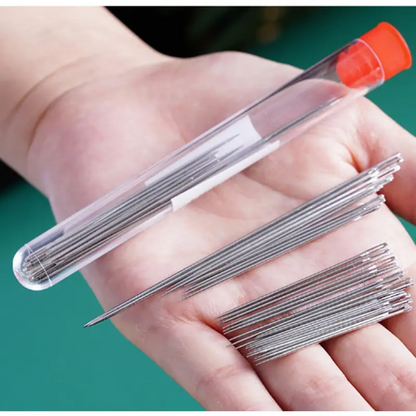 🎄Christmas-Sale 49%Off❤34PCS Big Eye Steel Needles Set