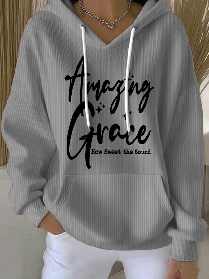 Women's Amazing Grace How Sweet The Sound Sweatshirts