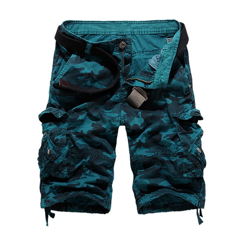 KangooSport Men's outdoor camouflage cargo shorts