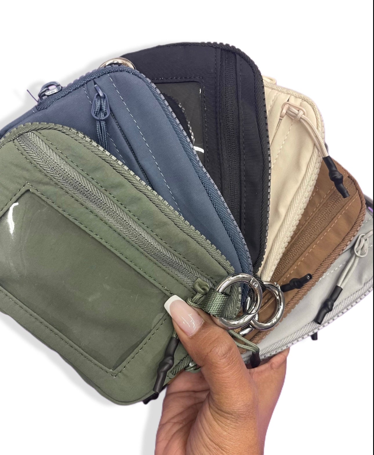 The Original Iris Wallet Nylon Zipper Wallet for Everyday Use