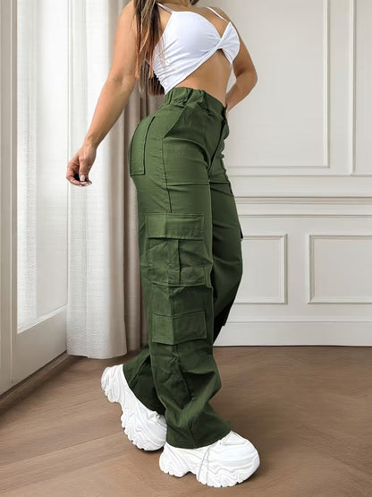 Women's Trendy Streetwear Casual Commuter Cargo Pants