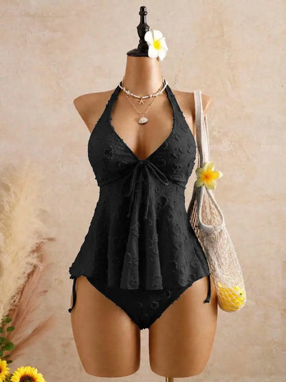 Flattering Tankini Set for Women – Comfortable & Stylish Two-Piece Swimwear