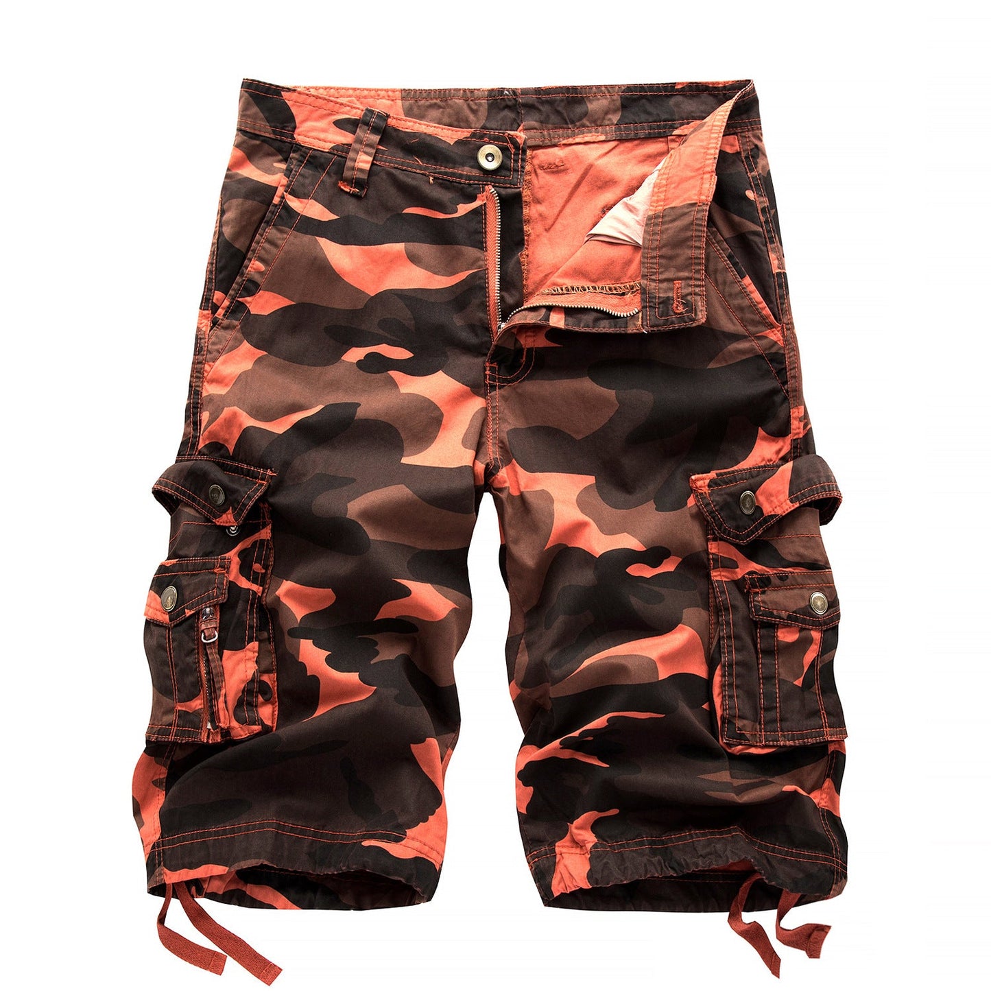 KangooSport Men's outdoor camouflage cargo shorts