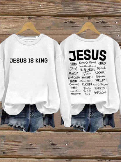 Women's Jesus Is King Sweatshirt