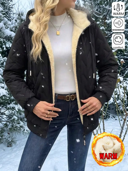 Women’s Winter Fleece Jacket - Lightweight, Warm, Casual & Outdoor Wear
