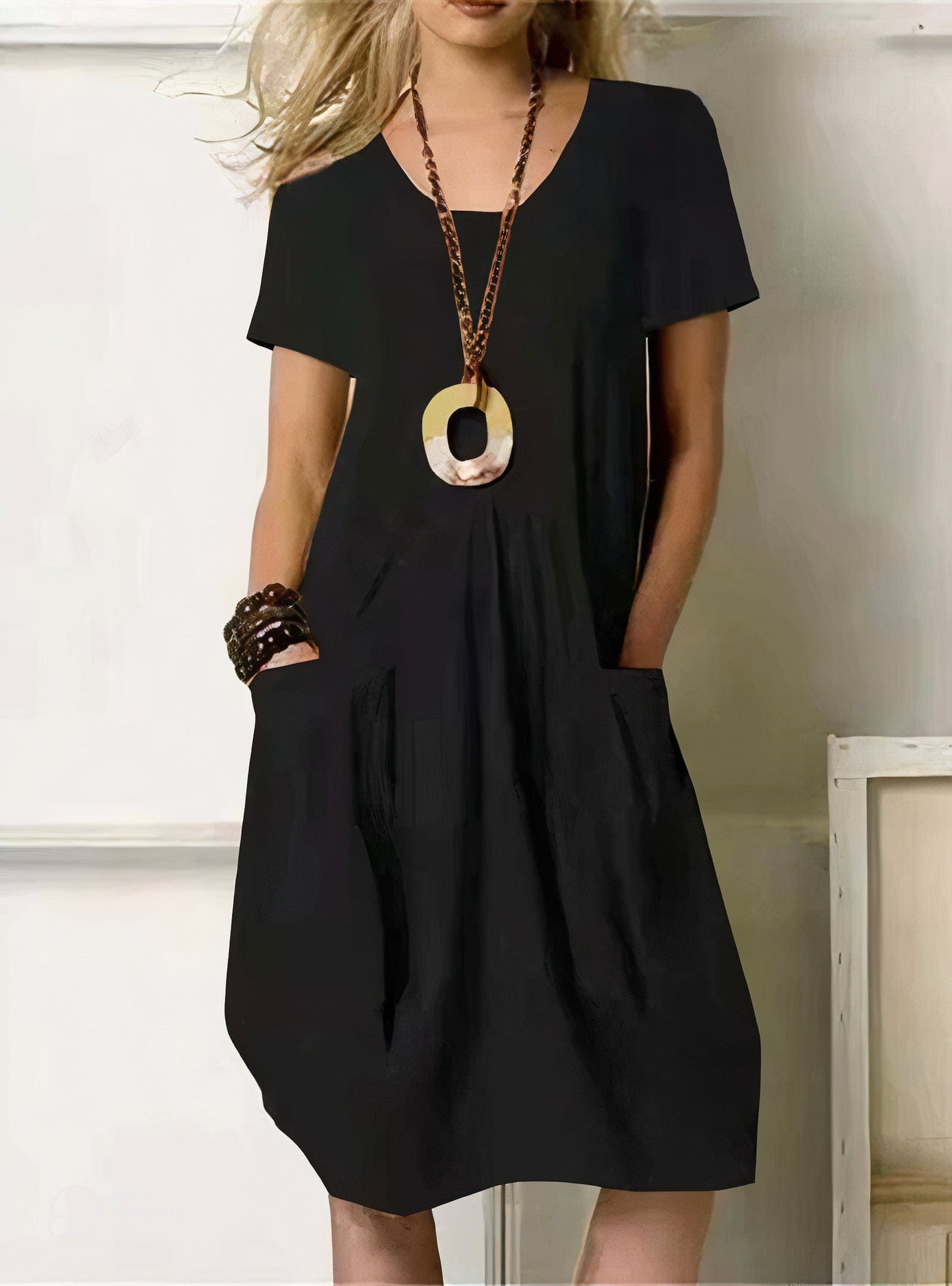 Circle Waltz Casual Dress