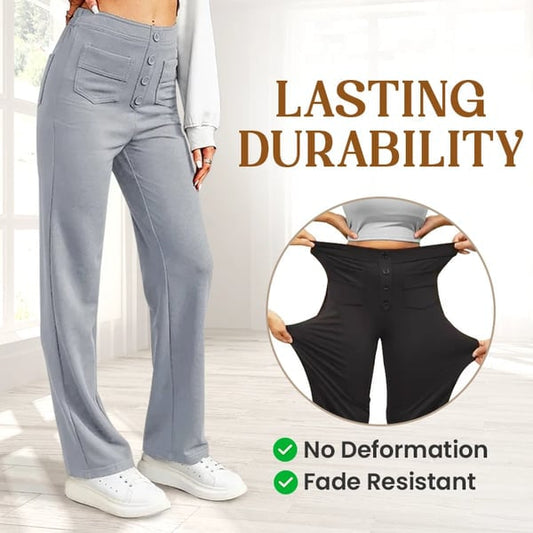 🔥Hot Sale 8000+💷Fan Favorite🔥Women's Casual High Waist Stretch Trousers