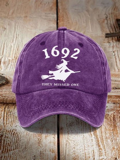 1692 Witch They Missed One Sun Hat