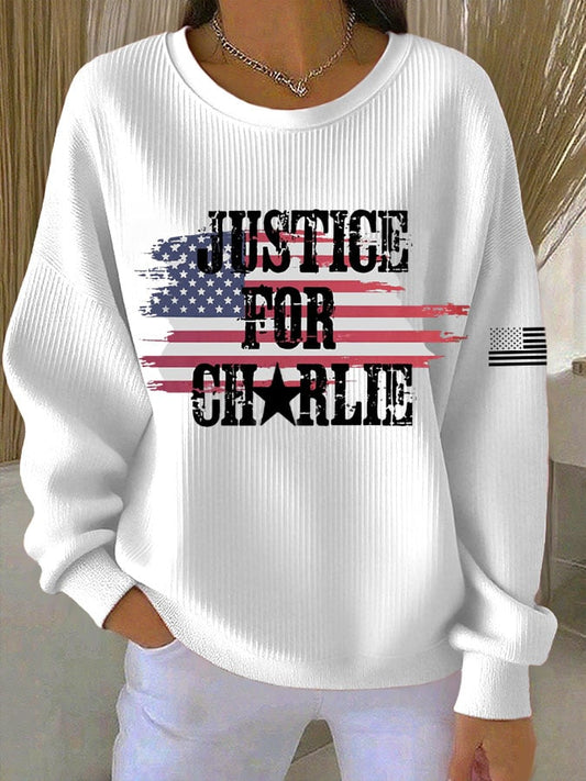 Women's Commemorative Leader Print Casual Hoodie