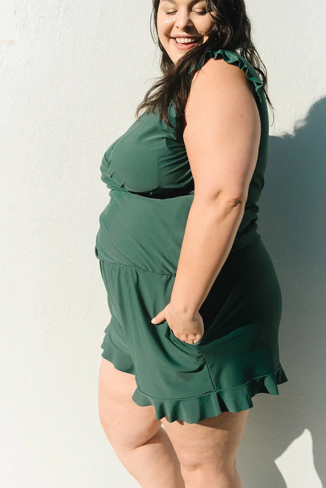 😍 Last Day Promotion 50% OFF😍 Swim Romper Built-in Bra👗Detachable bra cup