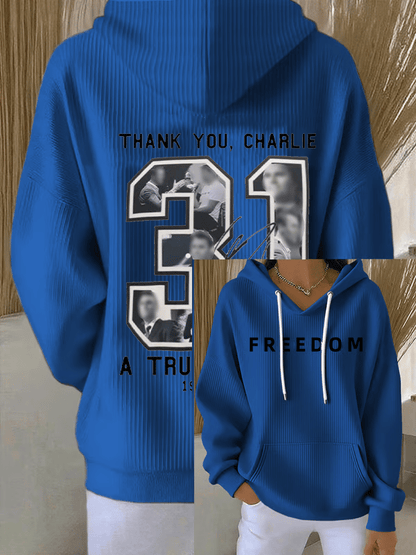 Women's Commemorative freedom 31 Printed Hoodie