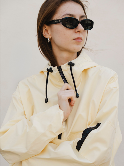 Classic Oversized Waterproof Rain Jacket Hoodie