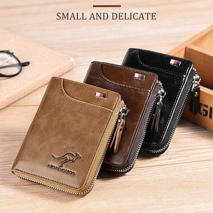 Last Day 49% OFF Men Wallet Zipper  Purse ( RFID PROTECTED )