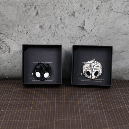 Hollow Knight Magnetic Metal Badge
