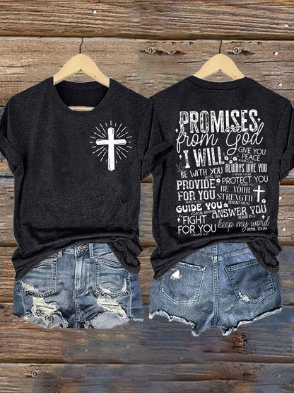 Women's Viva il Papa Pope Francis Print Casual T-Shirt