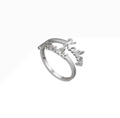 Customized Name Ring
