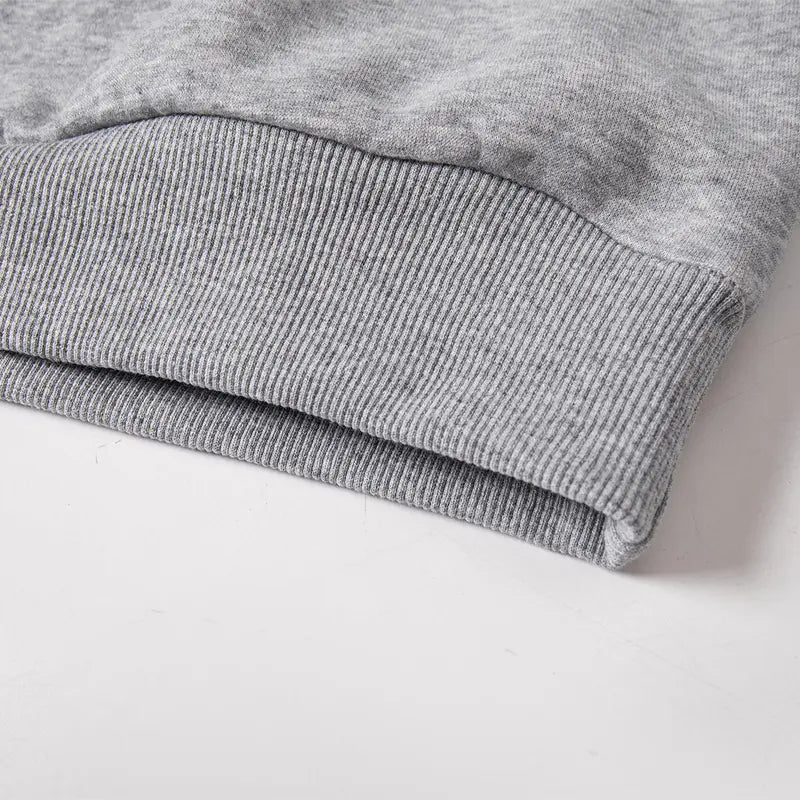 Women's V-Neck Pullover Sweatshirt – Loose Drop Shoulder Long Sleeve Basic Top